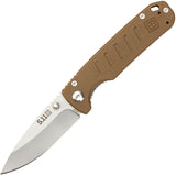 5.11 Tactical Mini Icarus Linerlock Kangaroo FRN Folding 8Cr13MoV Knife 51157134