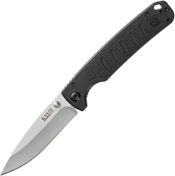5.11 Tactical Icarus Linerlock Black FRN Folding 8Cr13MoV Pocket Knife 51171019