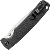 5.11 Tactical Icarus Linerlock Black FRN Folding 8Cr13MoV Pocket Knife 51171019