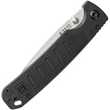 5.11 Tactical Icarus Linerlock Black FRN Folding 8Cr13MoV Pocket Knife 51171019