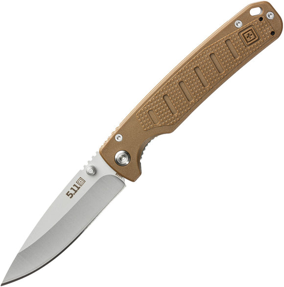 5.11 Tactical Icarus Linerlock Kangaroo FRN Folding 8Cr13 Pocket Knife 51171134