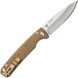 5.11 Tactical Icarus Linerlock Kangaroo FRN Folding 8Cr13 Pocket Knife 51171134