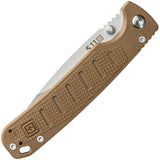 5.11 Tactical Icarus Linerlock Kangaroo FRN Folding 8Cr13 Pocket Knife 51171134