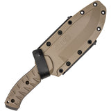 5.11 Tactical CFK 7 Peacemaker Tan FRN SCM 435 Steel Fixed Blade Knife 51173
