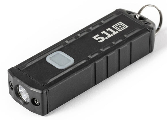 5.11 Tactical EDC-K-USB Black Aluminum Water Resistant Flashlight 53422