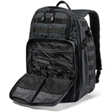 5.11 Tactical Rush24 2.0 Black 37 Liter Capacity Survival Backpack 5656326
