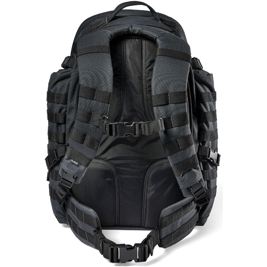 5.11 Tactical Rush72 2.0 Black 55 Liter Capacity Survival Backpack 565 ...