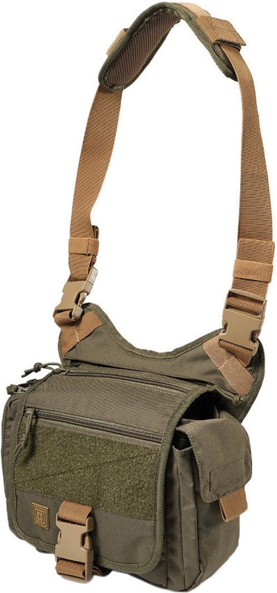 5.11 Tactical Daily Deploy Push Pack Green/Tan 5 Liter Outdoor Camping Bag 56635186