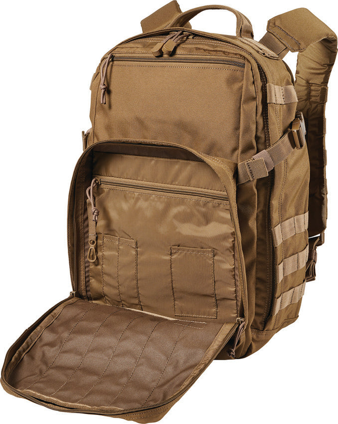 5.11 Tactical Fast-Tac 12 Tan 24 Liter Capacity Survival Backpack 5664 ...