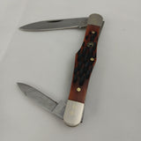 Frost Cutlery Whitetail Country Whittler Bone Folding Stainless Knife WT382RMS