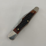 Frost Cutlery Whitetail Country Whittler Bone Folding Stainless Knife WT382RMS