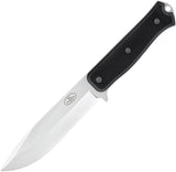 Fallkniven S1 X Series Tungsten Carbide Thermorun Black Handle Fixed Blade Knife