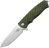  Details about  Bestech Grampus G10 Linerlock Green D2 Tool Steel Folding Drop Blade Knife