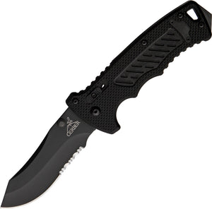 Gerber DMF Folder Serrated Black Modified Clip G10 Folding Knife 0582