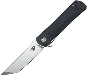 Bestech Kendo G10 Linerlock Black Handle D2 Tool Steel Folding Blade Knife