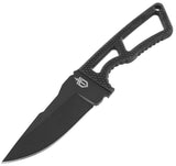 Gerber Ghostrike Fixed Blade Black 420HC Full Tang Knife 1005