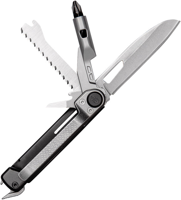 Gerber Armbar Trade 7-In-1 Black & Silver Aluminum Multi-Tool 1064412