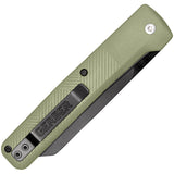 Gerber Pledge Linerlock Green GFN Folding 7Cr17MoV Reverse Tanto Pocket Knife 1067524