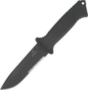 Gerber Prodigy Combat Fixed Blade Serrated Black 9.75" Knife 1121