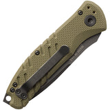 Gerber Automatic Propel Knife Plunge Lock OD Green G10 CPM-S30V Tanto Blade 1317