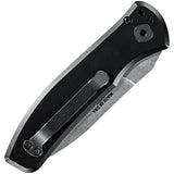 Gerber Automatic Empower Knife Plunge Lock Black Aluminum CPM-S30V Blade 1323