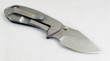 Gerber Kettlebell Framelock Gray Folding Knife 1496