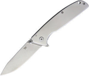 Winchester 8" Ironsight Framelock Stainless Stonewash  Folding Knife G1506