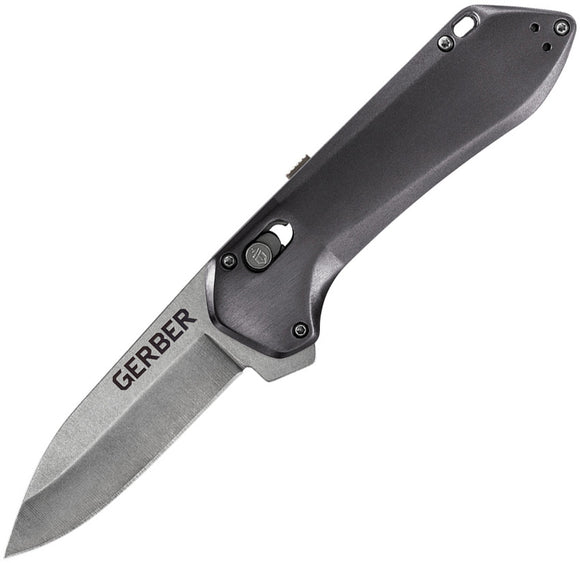 Gerber Highbrow Pivot Lock A/O Gray Assisted Folding Knife 1518