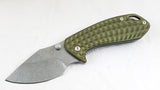 Gerber Kettlebell Framelock Green Stainless Folding Knife 1521