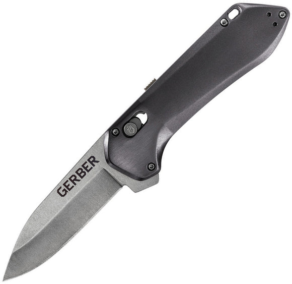 Gerber Highbrow Compact Pivot Lock A/O Spring Assited Knife Gray (2.8