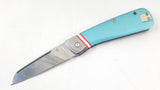 Gerber Straightlace Blue Slip Joint Folding Pocket Knife 1699  -On Sale