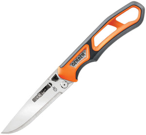 Gerber Randy Newberg EBS Fixed Knife Orange Rubber w/ Interchangeable Blades G1762