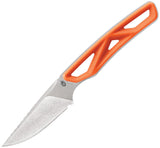 Gerber EXO-MOD Caper Fixed Blade Knife Skeletonized Orange (3" blade) w/ Sheath G1798