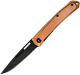 Gerber Affinity Folding Knife Framelock Copper Black D2 Steel Spear Pt 1866