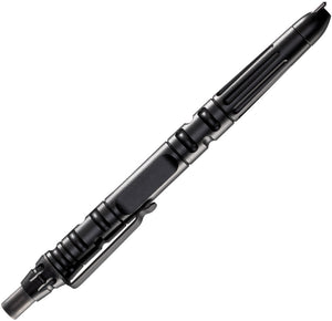 Gerber Impromptu Tactical Pen Black Stainless Rite in the Rain 1880