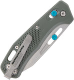 Gerber Assert Pivot Lock Green Textured Folding S30V Drop Pt Pocket Knife 1920