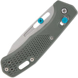 Gerber Assert Pivot Lock Green Textured Folding S30V Drop Pt Pocket Knife 1920