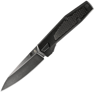 Gerber Fuse Liner Lock Knife Black/Gray GFN (3.4" Stonewash) G30001874  -On Sale