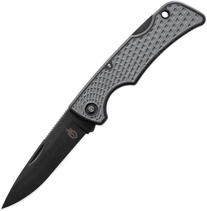 Gerber US1 Lockback American Made 6" Overall Stainless Black/Gray Folding Knife 3040