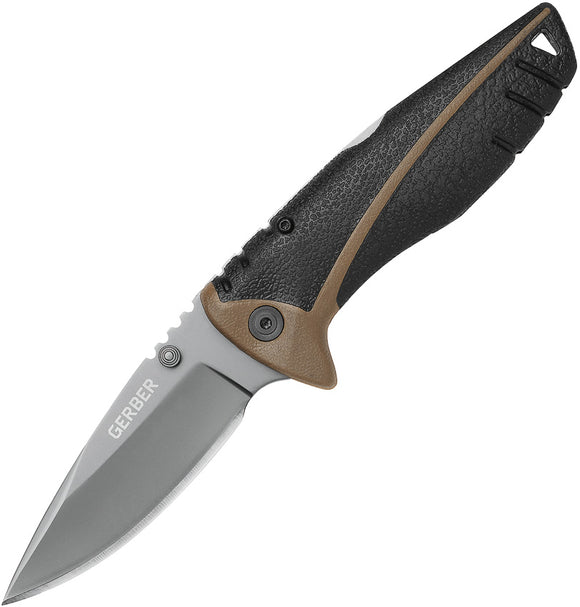 Gerber Myth Pocket Folder Lockback Brown/Tan Folding Knife 31001090N