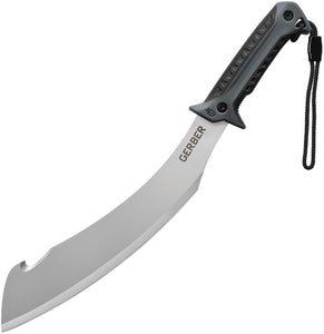 Gerber Broadcut Fixed Blade Knife Black Synthetic Stainless Machete 3153