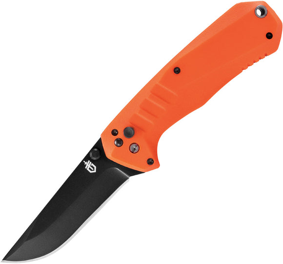 Gerber Haul Plunge Lock A/O Orange Assisted Folding Knife 3351