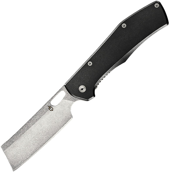 Gerber Flatiron Framelock Dark Gray Aluminum Folding 7Cr17MoV Pocket Knife 3477