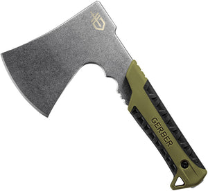 Gerber Pack Hatchet Flat Sage Green FRN 9" Overall Stainless Full Tang Axe 3482