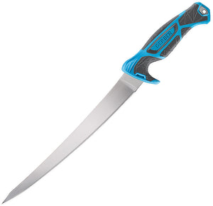 Gerber Controller Fillet Knife 10" Salt RX Blue Fixed Blade 3559