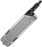 Gerber Lockdown Driver Silver Smooth Aluminum Folding Stainless Pocket Knife 3569