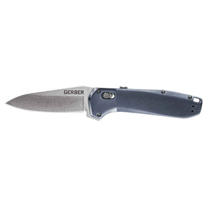 Gerber Highbrow Drop point Blue Folding Knife 3673