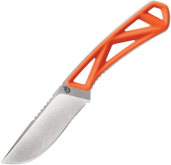 Gerber Exo-Mod Fixed Blade Knife Orange Polypropylene 7Cr17MoV 3916