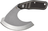 Gerber Downwind Ulu Black & Gray G10 7Cr17MoV Fixed Blade Knife 3935