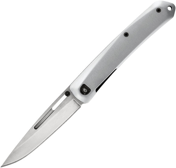 Gerber Affinity Gray Aluminum Framelock Folding Knife 4056